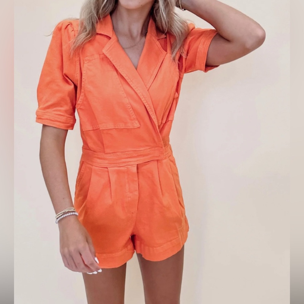 Indie collection orange romper